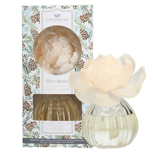 Spruce Tree Diffuser Silver Spruce Flower Diffuser – Nicholas and Co