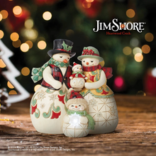 Load image into Gallery viewer, Highland Glen Snowmen Family