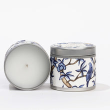 Load image into Gallery viewer, Classic Linen Tin Candle