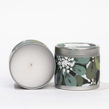Load image into Gallery viewer, Shimmering Snowberry Tin Candle