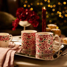 Load image into Gallery viewer, Spode Christmas Tree Yuletide Mug Set of 2