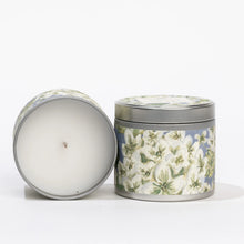 Load image into Gallery viewer, Hydrangea Tin Candle