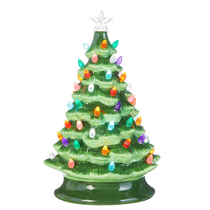 Vintage Lighted Tree