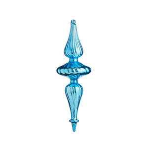 Blue Finial Ornament