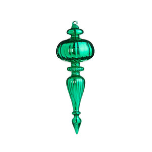 Green Finial Ornament