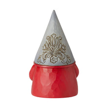 Load image into Gallery viewer, Grey Floral Hat Gnome