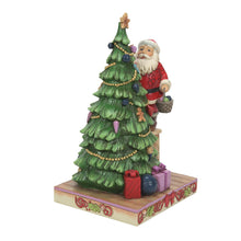 Load image into Gallery viewer, Santa Decorating Tree