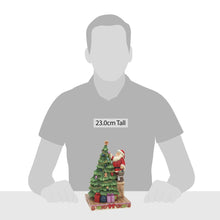 Load image into Gallery viewer, Santa Decorating Tree