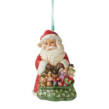 Load image into Gallery viewer, Worldwide Santa Hanging Ornament.