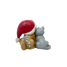 Load image into Gallery viewer, Christmas Dog &amp; Cat in Santa Hat