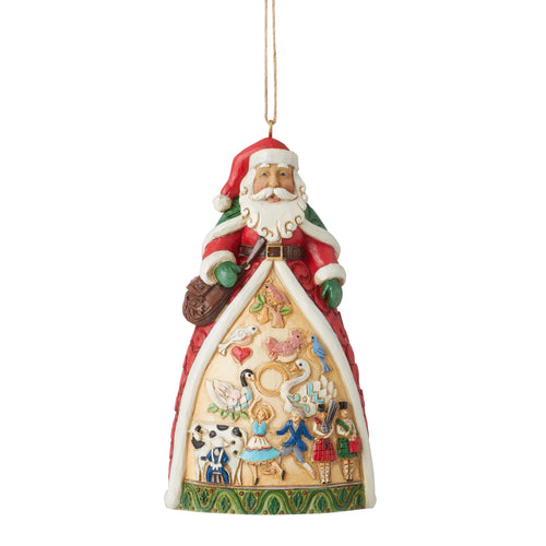 Twelve Days of Christmas Hanging Ornament