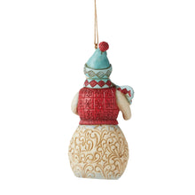 Load image into Gallery viewer, Wonderland Snowman Hanging Ornament