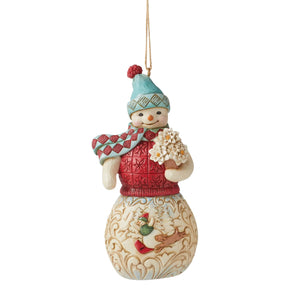 Wonderland Snowman Hanging Ornament