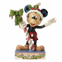 Load image into Gallery viewer, Mickey Mouse Candy Cane Sweet Greetings