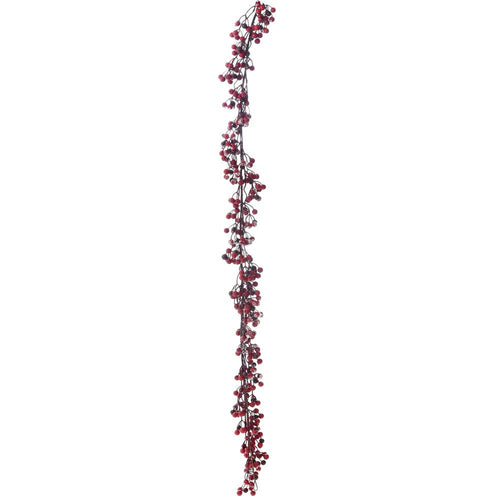 Mixed Berry Snowy Garland 1.8m